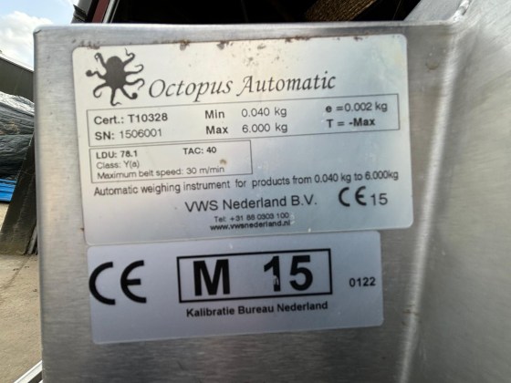 Octopus Automatic Checkweigher Labeller Pic 13